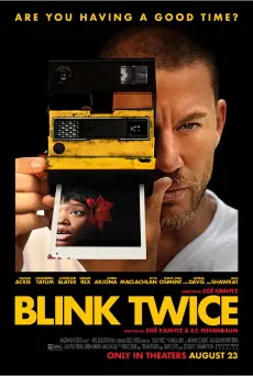 Blink Twice thriller mystery movie