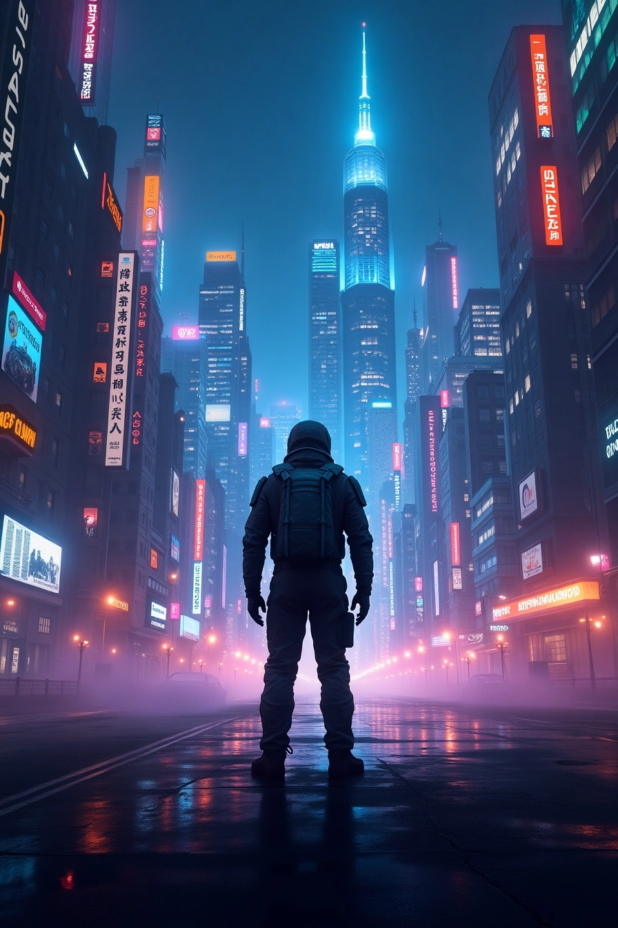 Flux_Dev_Create_a_scifi_movie_poster_with_a_futuristic_city_sk_3